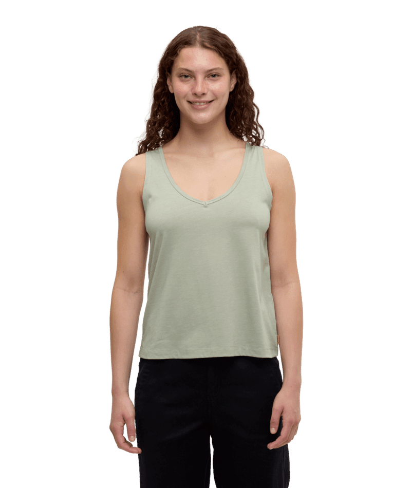 TENTREE Women's Kinney Tank Light Moss Heather Women's Tank Tops and Halter Tops Tentree 