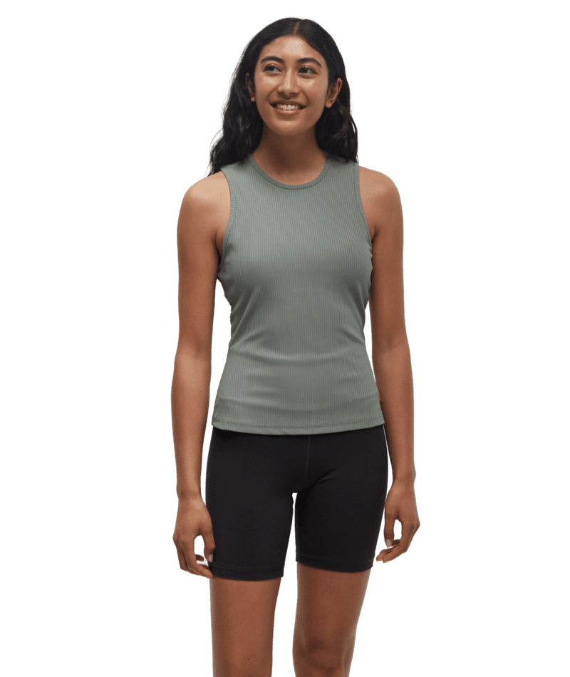 TENTREE Women's Haines Tank Top Agave Green Women's Tank Tops and Halter Tops Tentree 