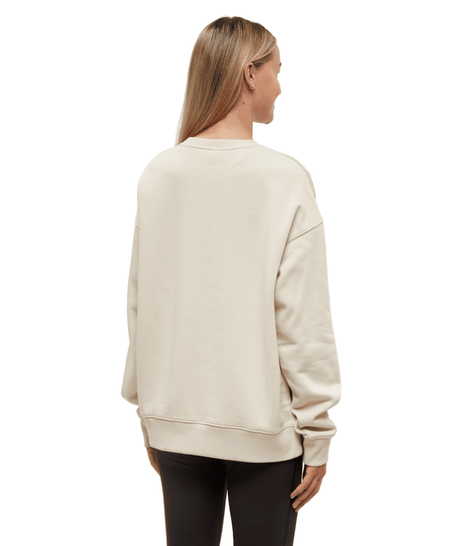 TENTREE Women's Backcountry Crew Warm Oak/Dusty Terracotta Women's Crewnecks Tentree 