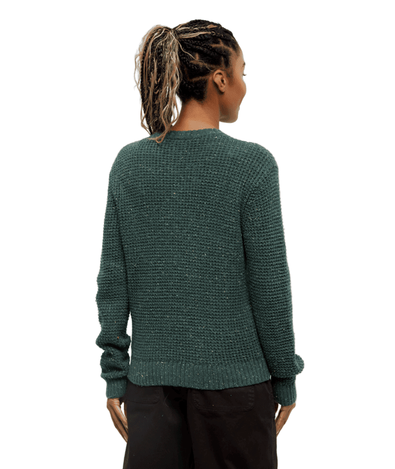 TENTREE Women's Morrell Sweater Forest Pine Nep Women's Sweaters Tentree 