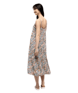 TENTREE Women's EcoWoven Crepe Hopewell Dress Vintage Mauve/Abstract Women's Dresses Tentree 