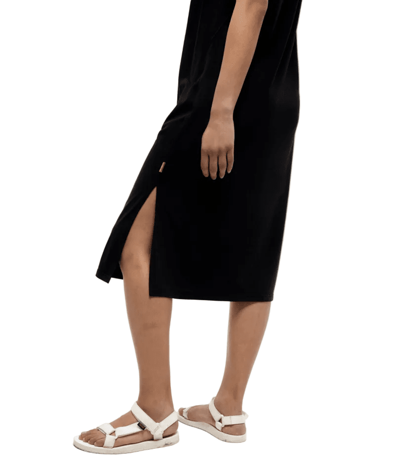 TENTREE Women's Valley Dress Meteorite Black Women's Dresses Tentree 