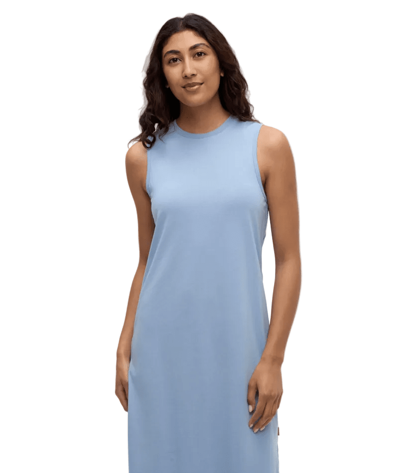 TENTREE Women's Valley Dress Lakeside Blue Women's Dresses Tentree 