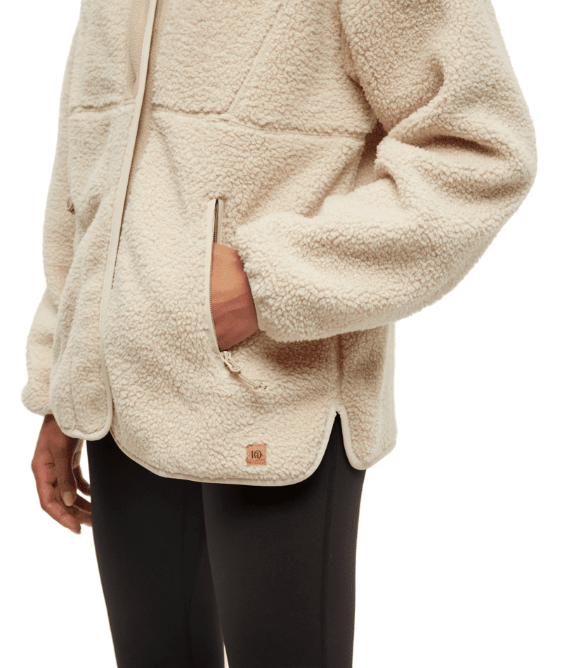 TENTREE Women's Kincaid Full Snap Warm Oak/Birchwood Women's Sweaters Tentree 