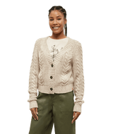 TENTREE Women's Stillwater Cardigan Warm Oak Nep Women's Sweaters Tentree 