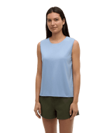 TENTREE Women's Allenby Tank Lakeside Blue Women's Tank Tops and Halter Tops Tentree 