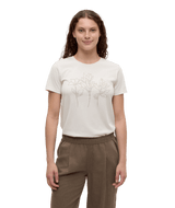 TENTREE Women's Summer Floral T-Shirt Undyed/Creek Stone Women's Short Sleeve T-Shirts Tentree 