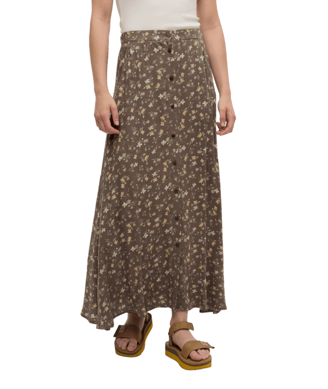 TENTREE Women's Ashland Skirt Timber/Scattered Floral Women's Skirts Tentree 