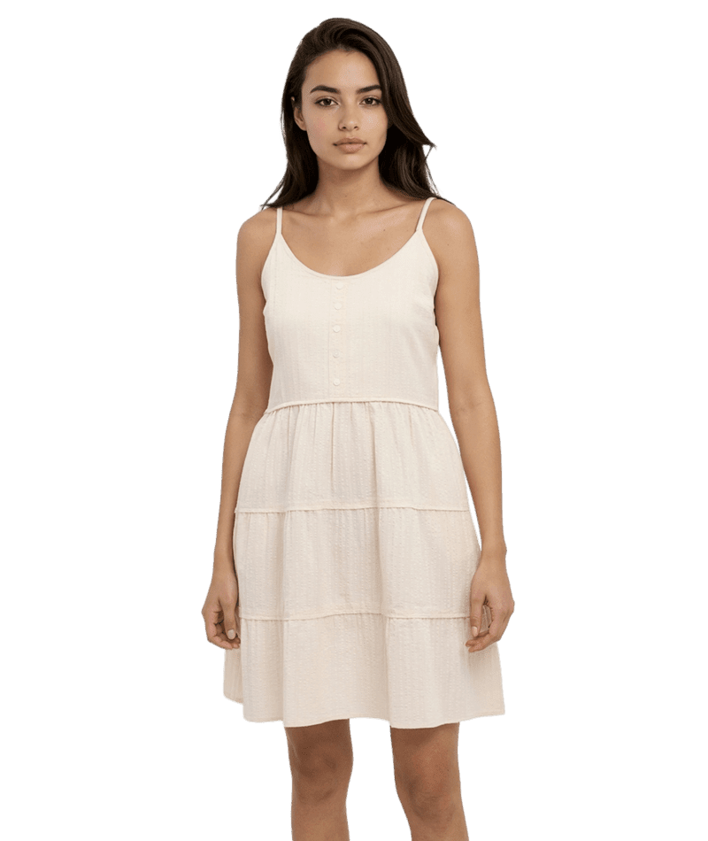 TENTREE Women's Fairweather Dress White Oak Women's Dresses Tentree 