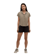 TENTREE Women's Westin Hybrid Shorts Meteorite Black Men's Walkshorts Tentree 