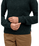 TENTREE Women's Morrell Fleck Sweater Dark Forest Green Fleck Women's Sweaters Tentree 