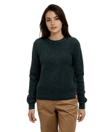 TENTREE Women's Morrell Fleck Sweater Dark Forest Green Fleck Women's Sweaters Tentree 