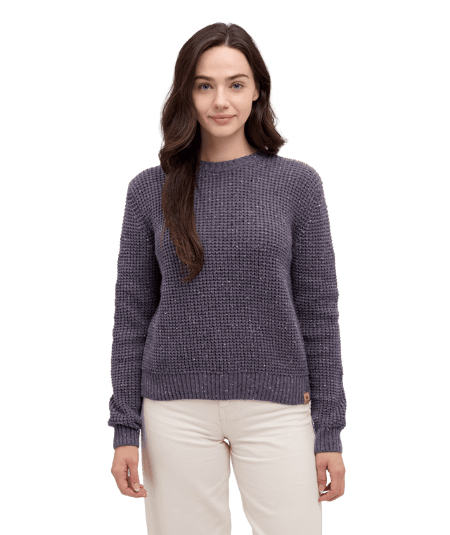 TENTREE Women's Morrell Fleck Sweater Shadow Fleck Women's Sweaters Tentree 