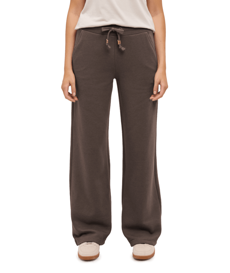 TENTREE Women's Bamone Wide Leg Sweatpant Ashwood Women's Sweatpants Tentree 