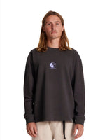 CRITICAL SLIDE The Rivers Long Sleeve T-Shirt Phantom Men's Long Sleeve T-Shirts The Critical Slide Society 
