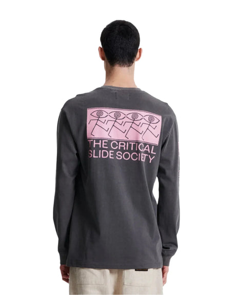 CRITICAL SLIDE My Guy Long Sleeve T-Shirt Asphalt Men's Long Sleeve T-Shirts The Critical Slide Society 
