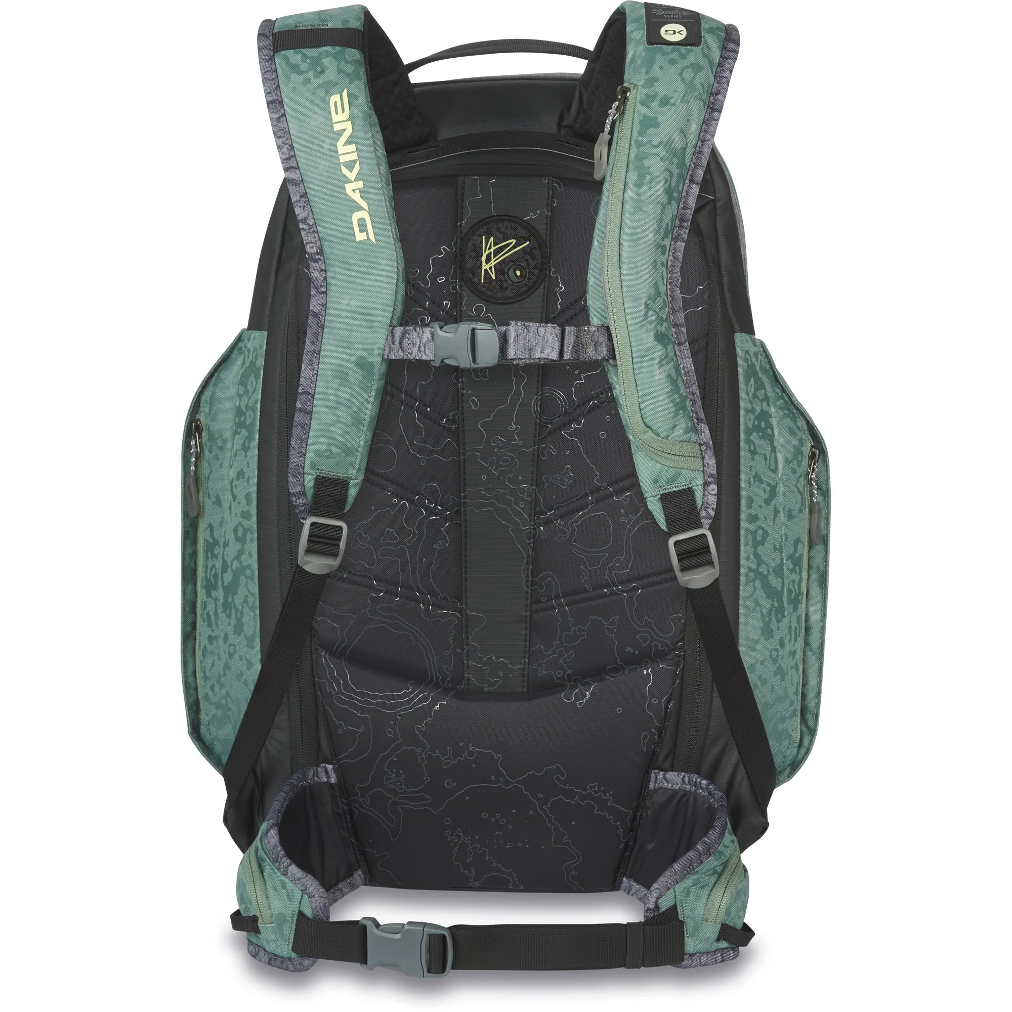DAKINE Team Mission Pro 32L Backpack Louif Paradis Dark Forest Backcountry Backpacks Dakine 