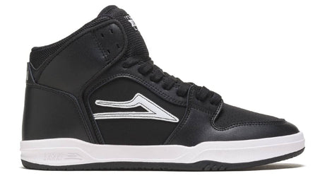 LAKAI Telford Shoes Black Leather Men's Skate Shoes Lakai 
