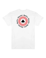 THRASHER Spitfire X Thrasher The End Oath T-Shirt White Men's Short Sleeve T-Shirts Thrasher 