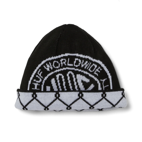 HUF Token Reversible Skull Beanie Black Men's Beanies Huf 