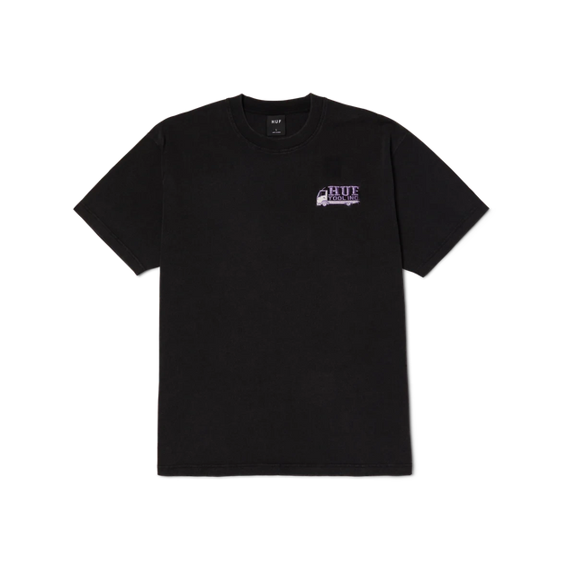 HUF Tool Inc. T-Shirt Washed Black Men's Short Sleeve T-Shirts huf 
