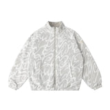 DIME Reversible Chilling Fleece Granite/Bone Men's Street Jackets Dime MTL 