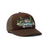 HUF x Toyota Trailhunter Tacoma Trucker Hat Chocolate Men's Hats Huf 
