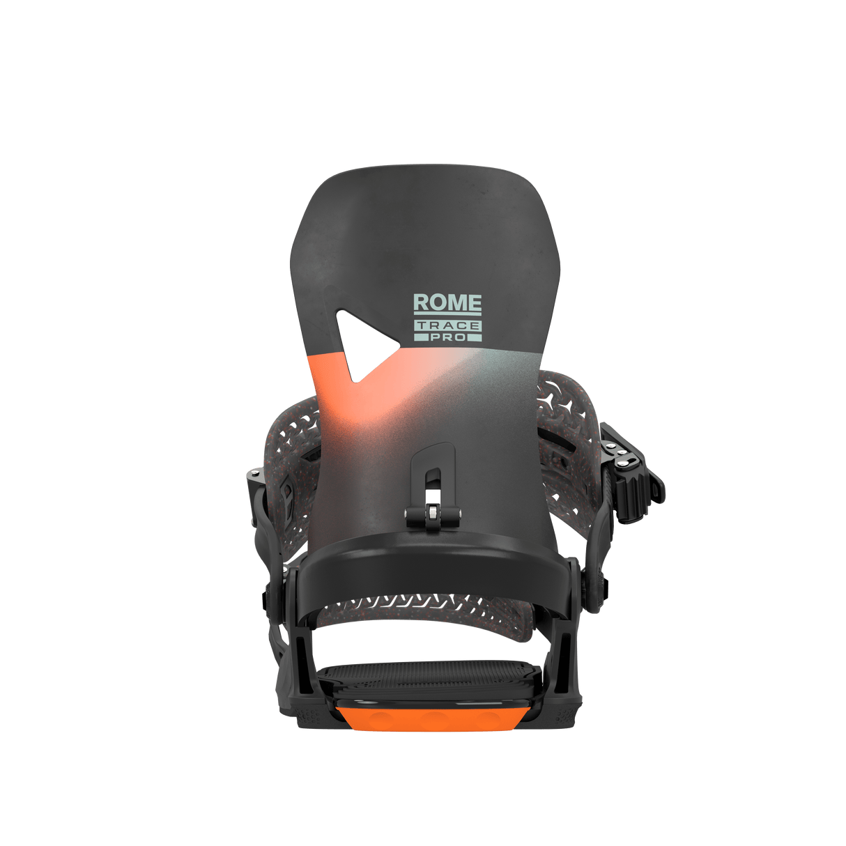 ROME Trace HeelWrap Pro Snowboard Bindings Black/Slate 2026 Men's Snowboard Bindings Rome 