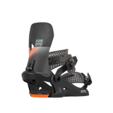 ROME Trace HeelWrap Pro Snowboard Bindings Black/Slate 2026 Men's Snowboard Bindings Rome 