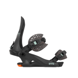 ROME Trace HeelWrap Pro Snowboard Bindings Black/Slate 2026 Men's Snowboard Bindings Rome 