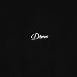 DIME Cursive Small Logo T-Shirt Black Men's Short Sleeve T-Shirts Dime MTL 