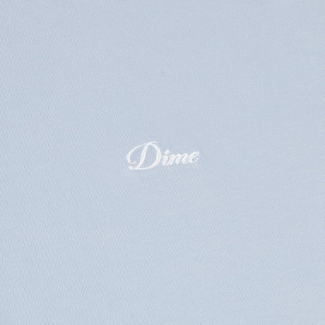 DIME Cursive Small Logo T-Shirt Blue Fog Men's Short Sleeve T-Shirts Dime MTL 
