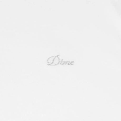 DIME Cursive Small Logo T-Shirt White Men's Short Sleeve T-Shirts Dime MTL 