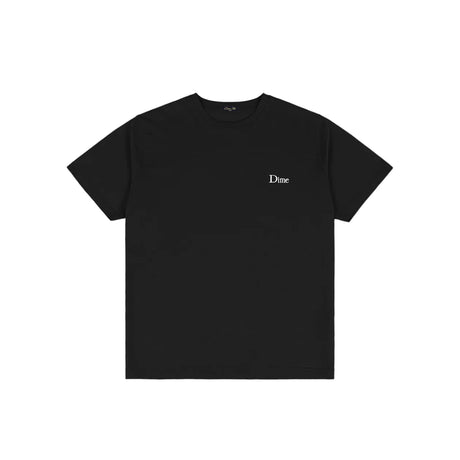 DIME Classic Small Logo T-Shirt Black Men's Short Sleeve T-Shirts Dime MTL 