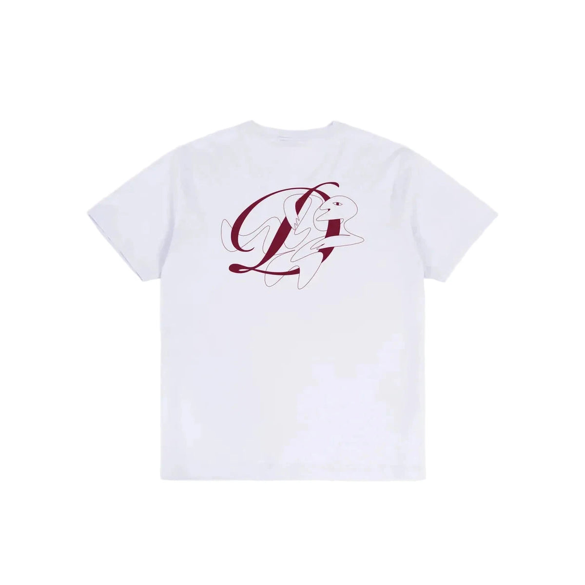 DIME Hug T-Shirt White Men's Short Sleeve T-Shirts Dime MTL 