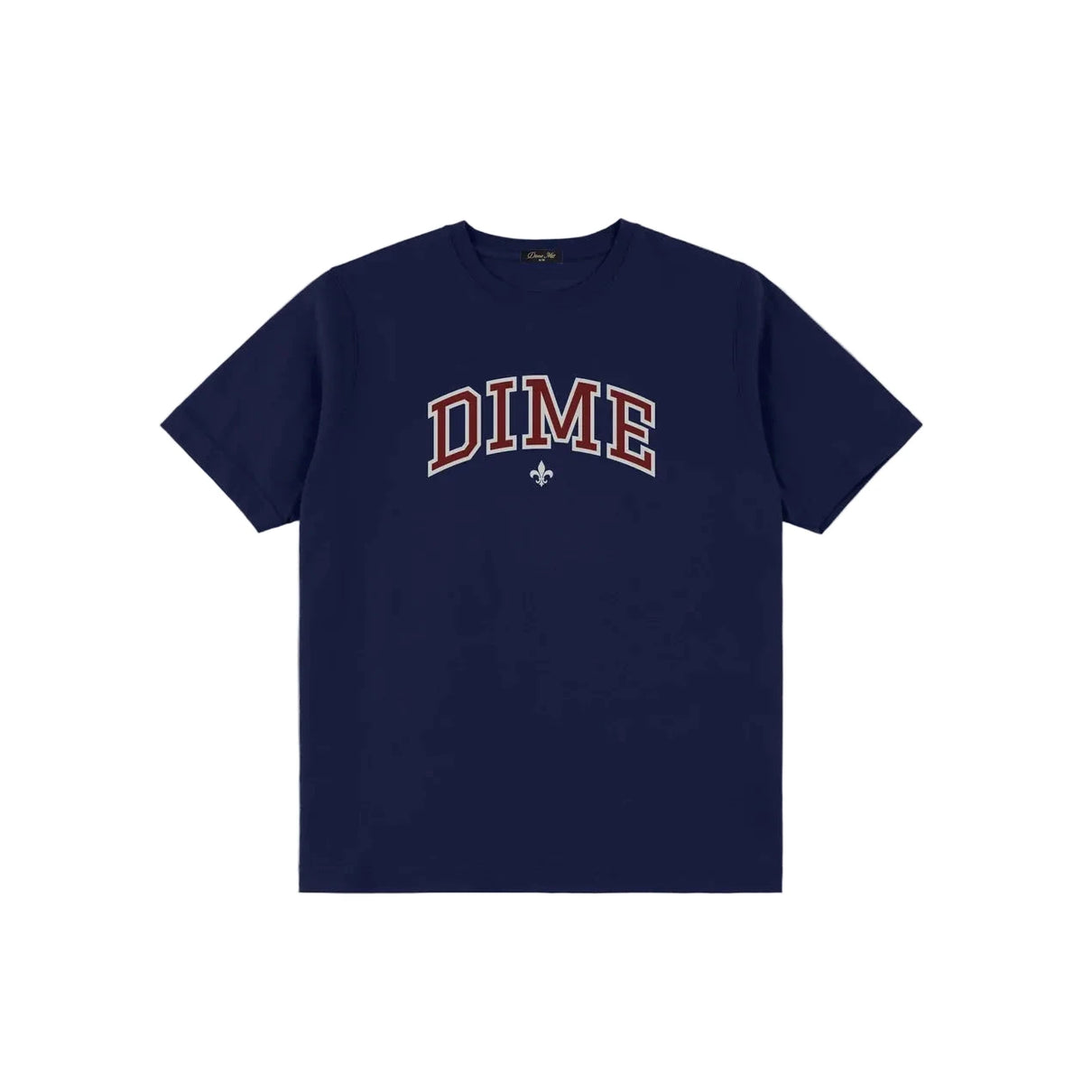 DIME Varsity T-Shirt Navy Men's Short Sleeve T-Shirts Dime MTL 
