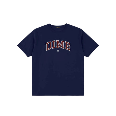 DIME Varsity T-Shirt Navy Men's Short Sleeve T-Shirts Dime MTL 