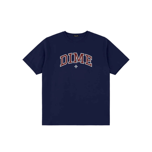 DIME Varsity T-Shirt Navy Men's Short Sleeve T-Shirts Dime MTL 