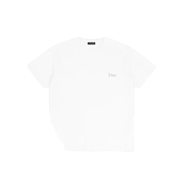 DIME Classic Small Logo T-Shirt White Men's Short Sleeve T-Shirts Dime MTL 