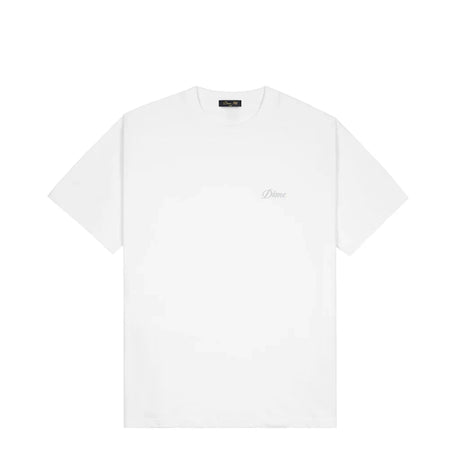 DIME Cursive Small Logo T-Shirt White Men's Short Sleeve T-Shirts Dime MTL 