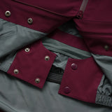 HOWL Taped Snow Jacket Burgundy 2026 Men's Snow Jackets Howl 