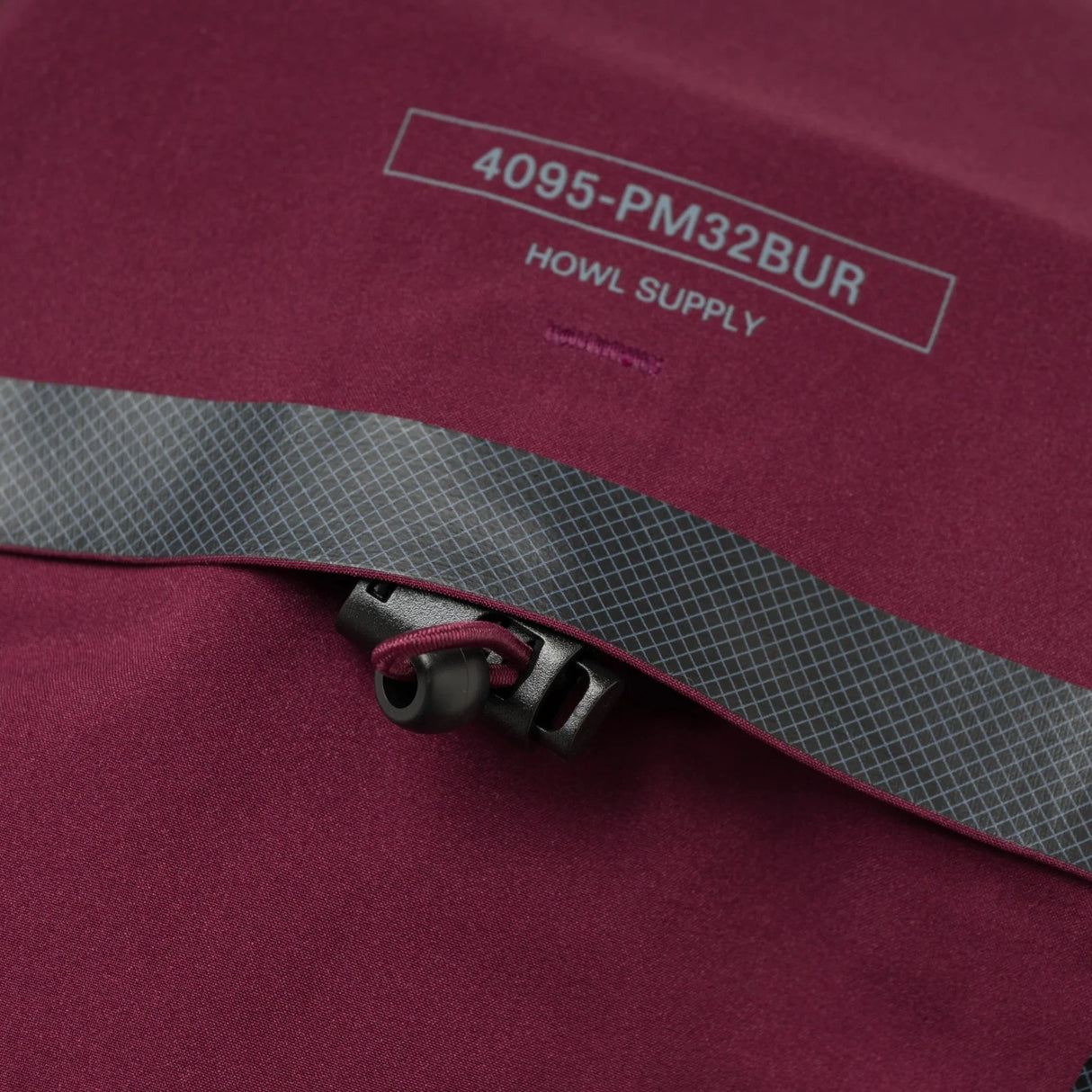 HOWL Taped Snow Jacket Burgundy 2026 Men's Snow Jackets Howl 