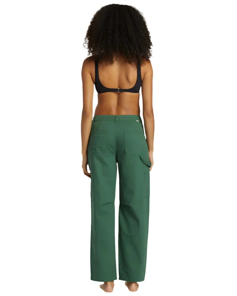 BILLABONG Women's Leia Cargo Pants Emerald Bay Women's Pants Billabong 