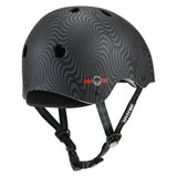 PRO-TEC Low Pro Helmet Spitfire Black Swirl Skateboard Helmets Pro-tec 