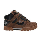DVS Comanche Boot Brown/Black/Gum Nubuck Men's Skate Shoes DVS 