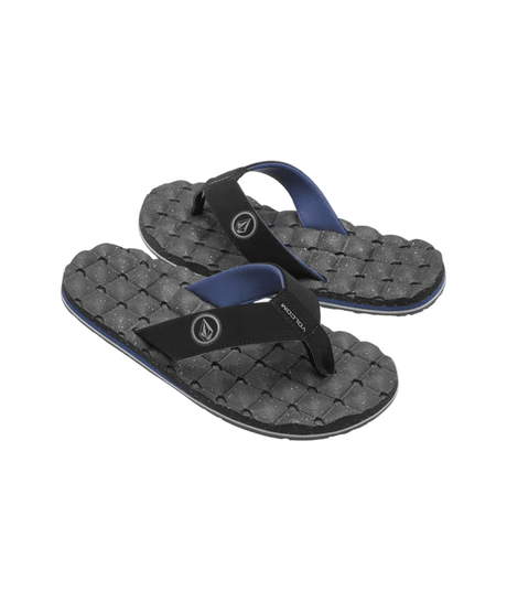 VOLCOM Recliner Sandals Grey Blue Men's Sandals Volcom 
