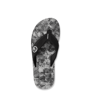 VOLCOM Recliner Sandals Grey Combo Men's Sandals Volcom 