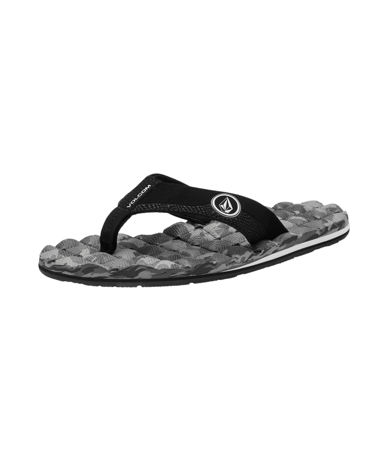 VOLCOM Recliner Sandals Grey Combo Men's Sandals Volcom 