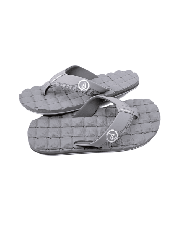 VOLCOM Recliner Sandals Light Grey Men's Sandals Volcom 