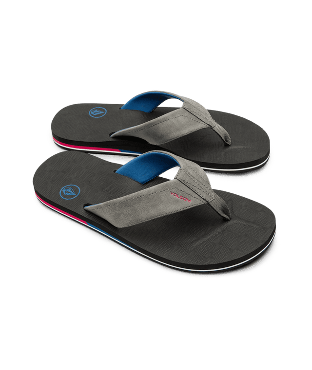 VOLCOM Victor Sandals Cement Grey Men's Sandals Volcom 